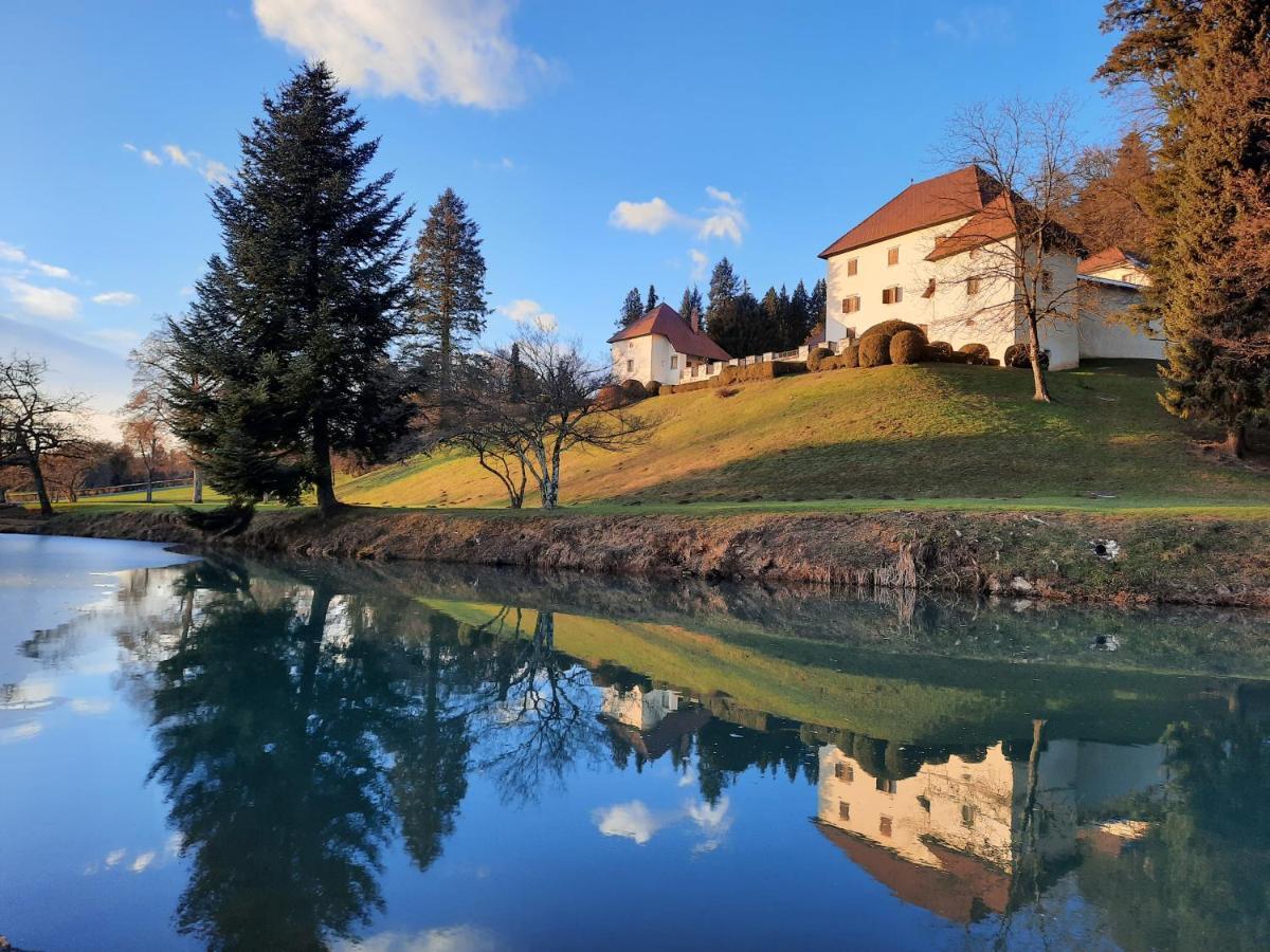 Grad Strmol Villa Cerklje na Gorenjskem Exterior photo