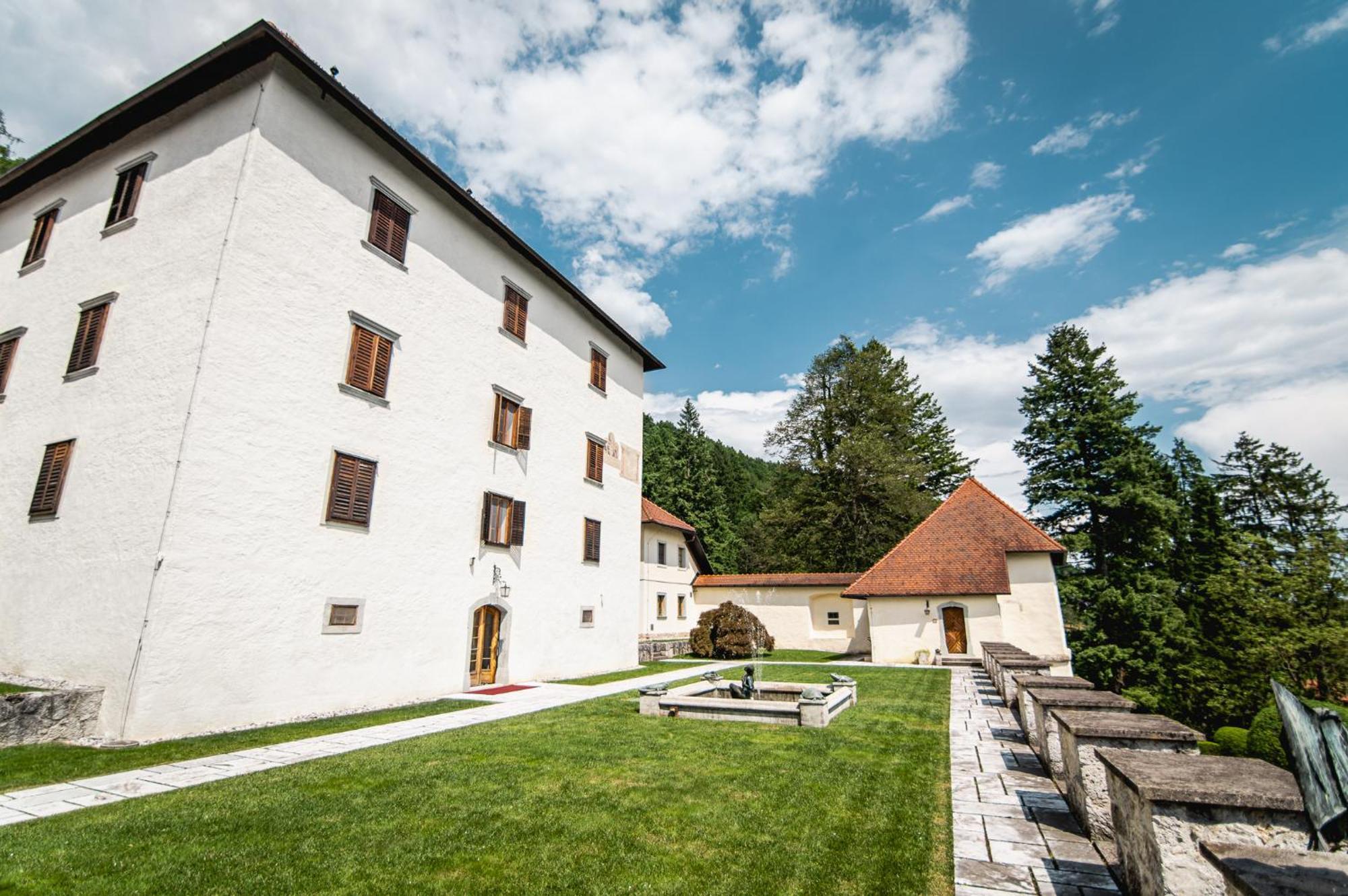 Grad Strmol Villa Cerklje na Gorenjskem Exterior photo